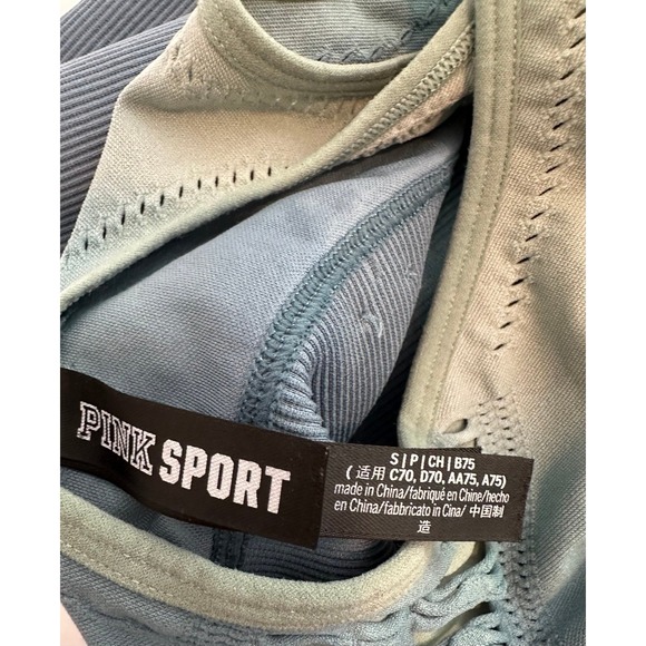 Women's Victoria Secret pink sports‎ bra athletic size small - Picture 3 of 3